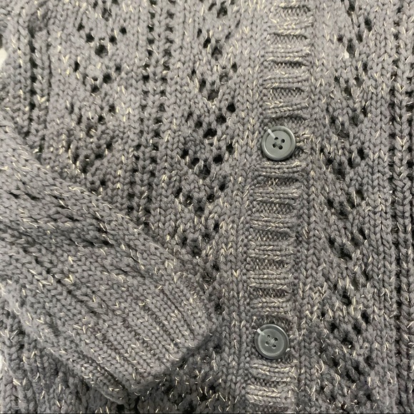 SOLD - CARTER’S Grey Cardigan Sweater - Picture 3 of 5